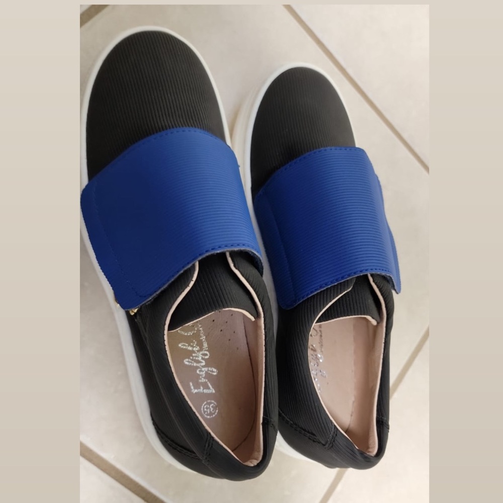 ENGLISH CUT - Girls Leather Sneaker - Made In Spain